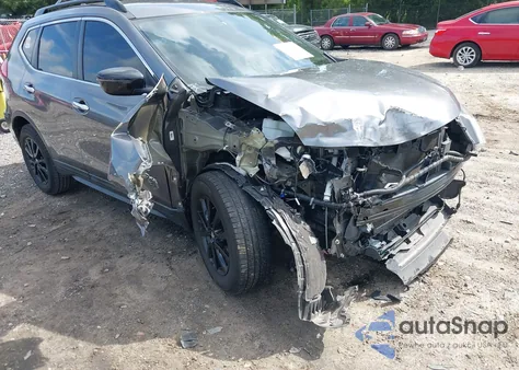 2017 Nissan Rogue Sv из США, поврежденный, VIN 5N1AT2MT4HC837948